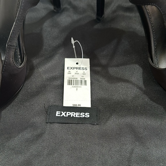 Black satin heels - Picture 6 of 6